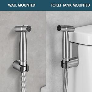 Ручной распылитель для биде 304 ванной комнаты из нержавеющей стали - Product Image 4