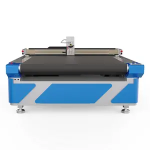 auto feeding cnc 1625 vibratory knife cutting machine oscillating knife cutting leather car seat cover