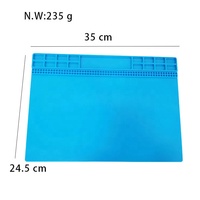 Matras Meja Bantalan Alat Perbaikan Silikon, Alas Reparasi Silikon Solder Ponsel