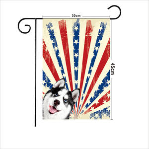 Bandera de jardín Bandera Popular 30*40cm Poliéster Canadá Bandera de jardín con buen servicio Decoración de jardín - Product Image 6