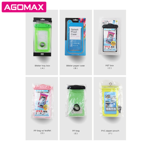 Bán Hot rõ ràng PVC điện thoại di động Trường hợp độ nhạy cao IPX8 không thấm nước chống bụi thể thao phong cách Nylon dây buộc in iPhone - Product Image 5