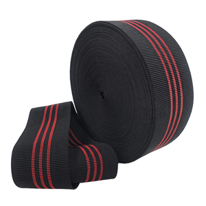 Tùy chỉnh bán buôn PP <span class=keywords><strong>sofa</strong></span> vải dây đeo 70 mét <span class=keywords><strong>sofa</strong></span> màu đen vành đai đàn hồi cho ghế đệm ghế tựa lưng đồ nội thất khác phụ kiện - Product Image 1