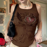 Vêtements vintage Y2k, corset, crop top, t-shirt Cyber Baby pour femmes, esthétique Emo Gothique Coquette, Grunge, Fairy Core, années 90, Ropa Fairycore