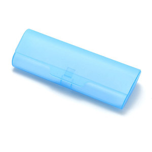Étui à lunettes en plastique PP. Vente en gros d'étuis à lunettes souples transparents de style rétro avec motif goutte d'eau - Product Image 4