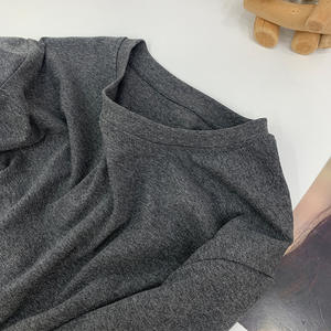 Benutzer definierte Damen Sommer Kurzarm T-Shirt Kleider Atmungsaktive Casual Plain Damen Long <span class=keywords><strong>Shirts</strong></span> für Logo-Druck - Product Image 3