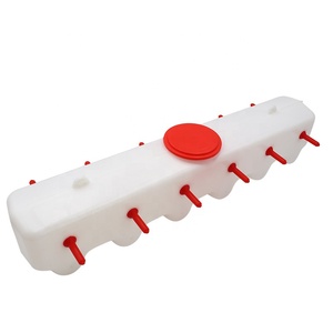 Suspendu Typ 9L Double taille 12 mamelons cochon lait seau paille Type bébé Animal <span class=keywords><strong>allaitement</strong></span> lait mangeoire agneau chèvre Miking réservoir - Product Image 3