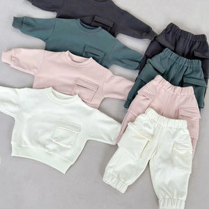 Abbigliamento invernale per bambini 2024 bambino Set <span class=keywords><strong>pantaloni</strong></span> <span class=keywords><strong>Cargo</strong></span> per ragazza - Product Image 1