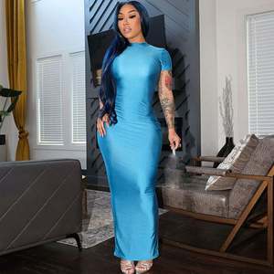 2025 Ins Offre Spéciale Sexy longue jupe Camisole col en v profond coupe ajustée femmes tenue décontractée <span class=keywords><strong>pas</strong></span> <span class=keywords><strong>cher</strong></span> vêtements <span class=keywords><strong>grossiste</strong></span> - Product Image 5