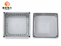 Boîtier de circuit imprimé étanche IP67 en ABS, boîte de jonction 280*280*130, boîtier de câblage en plastique ABS