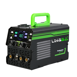 Soldadora Lingba 180A 3 en 1 <span class=keywords><strong>MIG</strong></span>/MMA con Tecnología Inverter, Entrada de 5KVA 110V/220V, Protección IP21S - Product Image 1