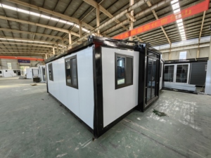 Maison pliante à double aile résistante aux tremblements de terre et aux catastrophes, abri temporaire, logement mobile - Product Image 2