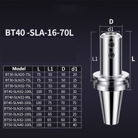 Porte-outil à verrouillage latéral BT30 BT40 BT50 SLN SLN25/SLN32 Centre d'usinage CNC Tour à fraiser U-Drill Poignée d'outil de perçage violent