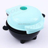 Machine à gaufres électriques professionnelle, machine à gaufres électriques automatique avec CE CB, mini machine à gaufres à bol antiadhésive pour la maison