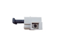 BELEKS Bloc de jonction en laiton monobloc avec porte-fusible 5*20mm, connecteur à vis haute intensité pour panneaux électriques
