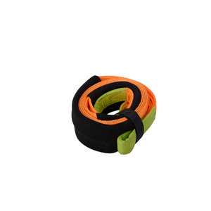 30FT 30.000LBS Heavy Duty Tow Strap com Loops para <span class=keywords><strong>Jeep</strong></span> Truck Recuperação Off-Road (Laranja)