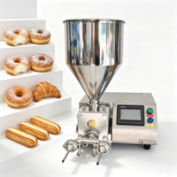 Machine de remplissage quantitatif semi-automatique pour pain, à démontage rapide, pour pâtisserie, optimisation de l'espace, pour remplissage par lots