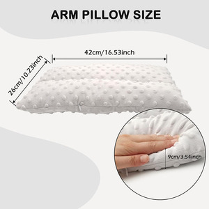 หมอนรองแขน<span class=keywords><strong>ขา</strong></span>เพื่อการยกสูงตามหลักสรีรศาสตร์ รุ่น 8668 พร้อมซิปซ่อนสำหรับบรรเทาอาการปวดจากการบาดเจ็บ หมอนสำหรับฟื้นตัวหลังผ่าตัด - Product Image 3