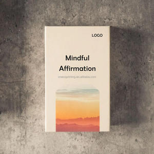 Impression personnalisée Soins de soi Autonomisation Chagrin Santé mentale <span class=keywords><strong>Psychologie</strong></span> Affirmation Deck Cards - Product Image 5