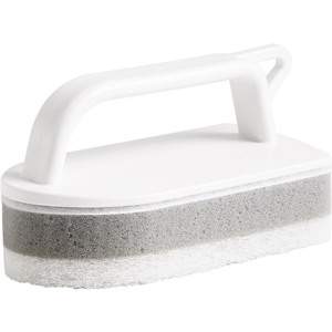 Multi Functional <b>Sponge</b> Cleaning Brush Rectangle With <b>Handle</b> For Bathroom Sink Faucet Cleaning - Product Image 5