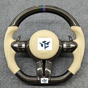 Volante de Fibra de Carbono Original Personalizado para Chasis E, Compatible con BMW E91 E90 E92 E93 E39 E46 E60 E61 <span class=keywords><strong>E65</strong></span> E66 E81 E82 E83 Z4 E89 - Product Image 5