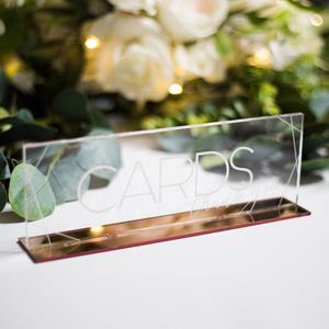 Signes géométriques minimalistes carte <span class=keywords><strong>livre</strong></span> <span class=keywords><strong>d</strong></span>'<span class=keywords><strong>or</strong></span> signes de Table signe de <span class=keywords><strong>mariage</strong></span> en acrylique transparent <span class=keywords><strong>d</strong></span>écor de <span class=keywords><strong>mariage</strong></span> en <span class=keywords><strong>or</strong></span> - Product Image 4