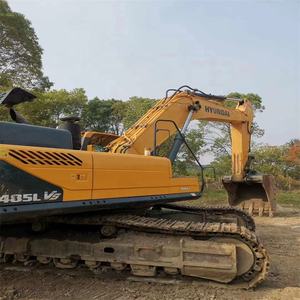 Excavatrice Hyundai d'occasion de 48 tonnes R485 305LC-9T 220LC-9S Moteur Cummins Pompe Moteur en bon état Modèle 2018 Faible nombre d'heures de travail - Product Image 6