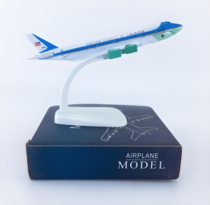 Maquette d'Avion en Alliage de 16 cm 1/400, Modèle d'Avion de Simulation, Modèle Volant, <span class=keywords><strong>Air</strong></span> Force <span class=keywords><strong>One</strong></span> Américain B747-200 - Product Image 6