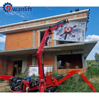 Nouvelle grue araignée électrique haut de gamme avec flèche longue pour le levage de verre