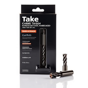 Foret universel en carbure Ttake Ta1004, revêtement Nano TiAlN, forets en carbure 5xD - Product Image 2