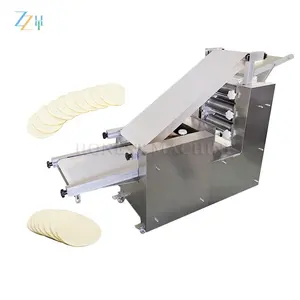 Samosa Making Machine Dough / Samosa Dough Sheeter / Round Dumpling Wrapper Moulding Machine mit großer Kapazität