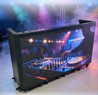 Cabina de DJ con Pantalla LED Plegable de 6 Paneles, Pantalla LED Portátil para Eventos de Bares y Discotecas