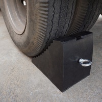 LUBA Mô Hình Khác Nhau Cao Su Wheel Stop Chock Cho 45-60 Tấn Xe Tải