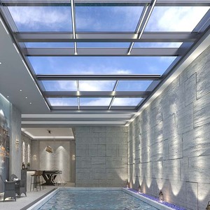 Luxseal hiện đại mái nhà thiết kế đơn giản mái nhà thiết kế và tăng cường thông gió cơ giới không thấm nước nhôm Skylight Windows - Product Image 1