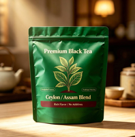 Sacs à thé personnalisés à faible MOQ, haute barrière, en Mylar, résistants à l'humidité, emballage plastique pour thé en vrac