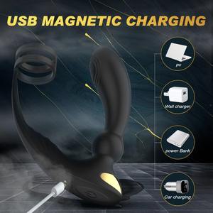 Anillo Masajeador de Próstata con Control Remoto Inalámbrico, Masajeador de Próstata <span class=keywords><strong>Casero</strong></span>, Masajeador Anal <span class=keywords><strong>Masculino</strong></span> - Product Image 2