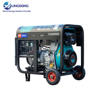 Offre Spéciale : Groupe Électrogène Diesel Silencieux Portable 5,5 kW (5,5 kVA) Yuchai YC6800XE pour Toute la Maison et Outils Électriques