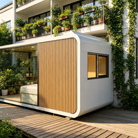 Kit de maisonnette Apple Cabin haut de gamme avec salle de bain intégrée et cuisine sur mesure pour projets de séjour à la ferme avec aménagement personnalisé