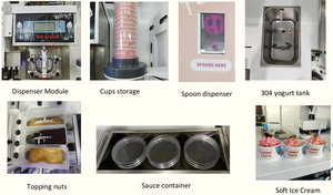 Machine à glace automatique innovante 2025, distributeur automatique de glace molle avec diverses options de saveurs - Product Image 4