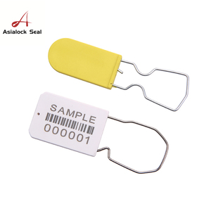 Lucchetto di sicurezza con chiusura in plastica con Logo personalizzato per contenitori per archiviazione sicura con personalizzazione del Logo - Product Image 2