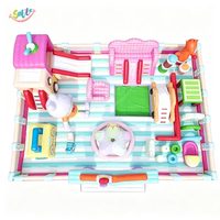 Aire de jeux gonflable intérieure commerciale pour enfants et tout-petits avec piscine à balles et toboggan pour la location en crèche