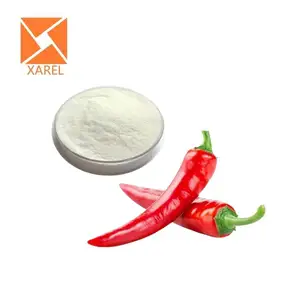 Capsaicina Halal grado Capsicum estratto di capsaicina pura 95% in polvere