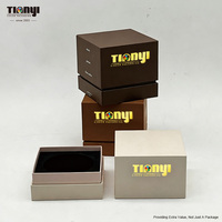 Boîte cadeau personnalisée pour parfum solide avec logo estampé à chaud et insert en EVA, boîte rigide pour l'emballage de parfum