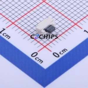 K2-1806SA-A3DW-04 Tactile Switch SMD Switch 1.8N Horizontal Mount 4.8mm 3.55mm - Product Image 1