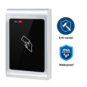 APP TuyaSmart 125 metallo per esterni khz EM & 13.56MHz rfid lettore di schede di prossimità sistema di controllo di accesso wiegand 26 wiegand 34 ip68 - Product Image 2