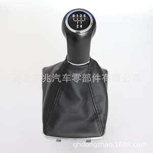 Palanca de cambios Opel de 5 velocidades, ergonómica, de cuero, para Vectra Corsa Astra 2004-2009 - Product Image 1