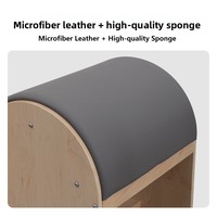 Ensemble Pilates GalaxyMaster en bois d'érable cinq pièces : Ladder Barrel et lit de base pour usage domestique et commercial, entraînement de yoga et correction posturale