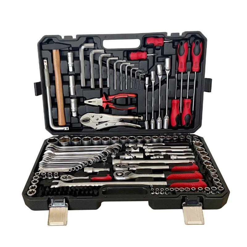 WZAUTO 138pcs Multifunction Carbon Steel Tool