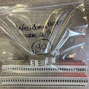 Wdk 2.5 <span class=keywords><strong>4</strong></span>포지션 피드 스루 터미널 블록, 수량:40개 새 제품 원본 재고 있음 산업 자동화 PLC 프로그래밍 - Product Image 1