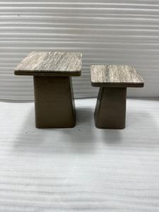 Juego de Mesas de Centro Modernas, Muebles Artesanales para Sala de Estar, Mesa Central y Mesa Auxiliar para Hogar, Apartamento, Hotel, Fábrica - Product Image 4
