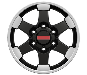 Rines Negros para Auto 6x139.7 15 16 17 18 Pulgadas 4x4 SUV Todoterreno de Aleación para TOYOTA FJ Cruiser 4Runner Hilux Sequoia Tacoma Tundra - Product Image 3